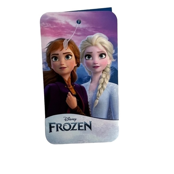 NWT DISNEY Frozen Girl’s 2-Pc Pajamas Sz 4/5 Multi Colors Long Sleeves/Bottoms - Picture 4 of 12